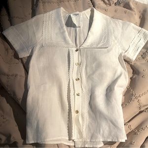 Chanel runway 1989 blouse